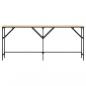 Preview: Konsolentisch Sonoma-Eiche 180x29x75 cm Holzwerkstoff