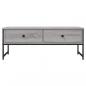 Preview: Couchtisch Grau Sonoma 101x49x39,5 cm Holzwerkstoff