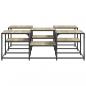 Preview: Couchtisch Sonoma-Eiche 121x121x40 cm Holzwerkstoff