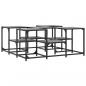 Preview: Couchtisch Grau Sonoma 91x91x40 cm Holzwerkstoff