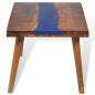 Preview: Couchtisch Teak Harz 100 x 50 x 40 cm