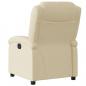 Preview: Relaxsessel Elektrisch Creme Stoff