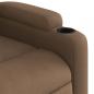 Preview: Relaxsessel Elektrisch Braun Stoff