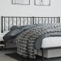 Preview: ARDEBO.de - Kopfteil Metall Schwarz 200 cm