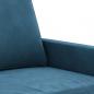 Preview: Sessel Blau 60 cm Samt