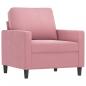 Preview: Sessel Rosa 60 cm Samt