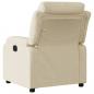 Preview: Relaxsessel Elektrisch Creme Stoff