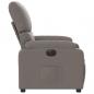 Preview: Relaxsessel Elektrisch Taupe Stoff