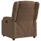 Preview: Massagesessel Elektrisch Braun Stoff