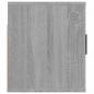 Preview: TV-Wandschrank Grau Sonoma 100x34,5x40 cm