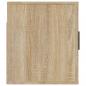 Preview: TV-Wandschrank Sonoma-Eiche 80x34,5x40 cm