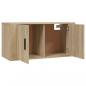 Preview: TV-Wandschrank Sonoma-Eiche 80x34,5x40 cm