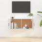 Preview: TV-Wandschrank Weiß 100x34,5x40 cm
