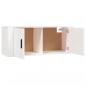 Preview: TV-Wandschrank Weiß 100x34,5x40 cm