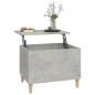 Preview: Couchtisch Betongrau 60x44,5x45 cm Holzwerkstoff