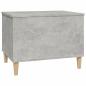 Preview: Couchtisch Betongrau 60x44,5x45 cm Holzwerkstoff
