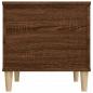 Preview: Couchtisch Braun Eichen-Optik 60x44,5x45 cm Holzwerkstoff
