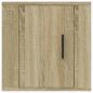 Preview: TV-Wandschränke 2 Stk. Sonoma-Eiche 40x34,5x40 cm