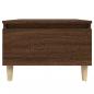 Preview: Beistelltische 2 Stk. Braun Eiche 50x46x35 cm Holzwerkstoff