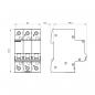 Preview: Siemens SENTRON Leitungsschutzschalter, 400V 10kA, 3-polig, C, 20A (5SL4320-7)