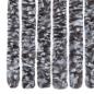 Preview: Insektenschutz-Vorhang Braun und Beige 90x200 cm Chenille