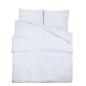 Preview: Bettwäsche-Set Weiß 200x220 cm Baumwolle