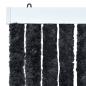 Preview: Insektenschutz-Vorhang Anthrazit 90x200 cm Chenille