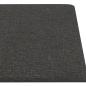Preview: Wandpaneele 12 Stk. Dunkelgrau 90x15 cm Stoff 1,62 m²