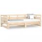 Preview: Tagesbett Ausziehbar Massivholz Kiefer 2x(80x200) cm