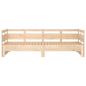 Preview: Tagesbett Ausziehbar Massivholz Kiefer 2x(80x200) cm