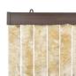 Preview: Insektenschutz-Vorhang Beige 100x220 cm Chenille