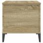 Preview: Couchtisch Sonoma-Eiche 60x44,5x45 cm Holzwerkstoff