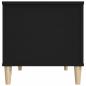 Preview: Couchtisch Schwarz 90x44,5x45 cm Holzwerkstoff