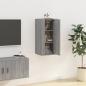 Preview: TV-Wandschrank Grau Sonoma 40x34,5x80 cm