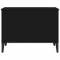 Preview: Couchtisch Schwarz 60x44,5x45 cm Holzwerkstoff