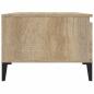 Preview: ARDEBO.de - Couchtisch Sonoma-Eiche 90x50x36,5 cm Holzwerkstoff