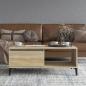 Preview: Couchtisch Sonoma-Eiche 90x50x36,5 cm Holzwerkstoff