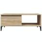 Preview: Couchtisch Sonoma-Eiche 90x50x36,5 cm Holzwerkstoff