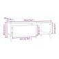 Preview: Couchtisch Sonoma-Eiche 90x50x36,5 cm Holzwerkstoff