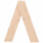Preview: Hocker 2 Stk. 40x40x45 cm Massivholz Kiefer