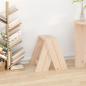 Preview: Hocker 2 Stk. 40x40x45 cm Massivholz Kiefer