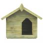 Preview: Hundehütte mit Dach Imprägniertes Kiefernholz