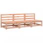 Preview: Gartensofas ohne Armlehnen 3 Stk. 70x70x67 cm Douglasienholz