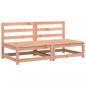 Preview: Gartensofas ohne Armlehnen 2 Stk. 70x70x67 cm Douglasienholz