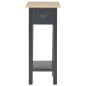 Preview: Beistelltisch Schwarz 27 x 27 x 65,5 cm Holz