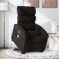 Preview: ARDEBO.de - Massagesessel mit Aufstehhilfe Schwarz Stoff