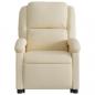 Preview: Relaxsessel mit Aufstehhilfe Creme Stoff