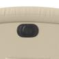 Preview: Relaxsessel mit Aufstehhilfe Elektrisch Creme Stoff