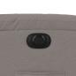 Preview: Relaxsessel mit Aufstehhilfe Elektrisch Taupe Stoff