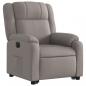 Preview: Relaxsessel mit Aufstehhilfe Elektrisch Taupe Stoff